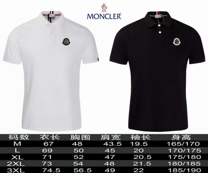 Picture of Moncler Polo Shirts Short _SKUMonclerM-3XL11Ln1026296